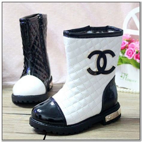 chanel inspired baby boots|designer Chanel boots.